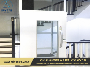 Thang máy mini gia đình - Giải pháp tối ưu cho diện tích nhà ở